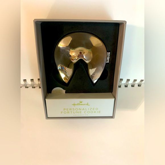 Hallmark Personalized Fortune Cookie Trinket Box Friendship Ball - Picture 1 of 3